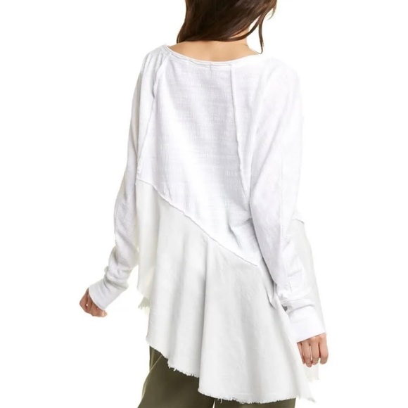 Free people white comin in hot tunic size Small - Picture 3 of 8